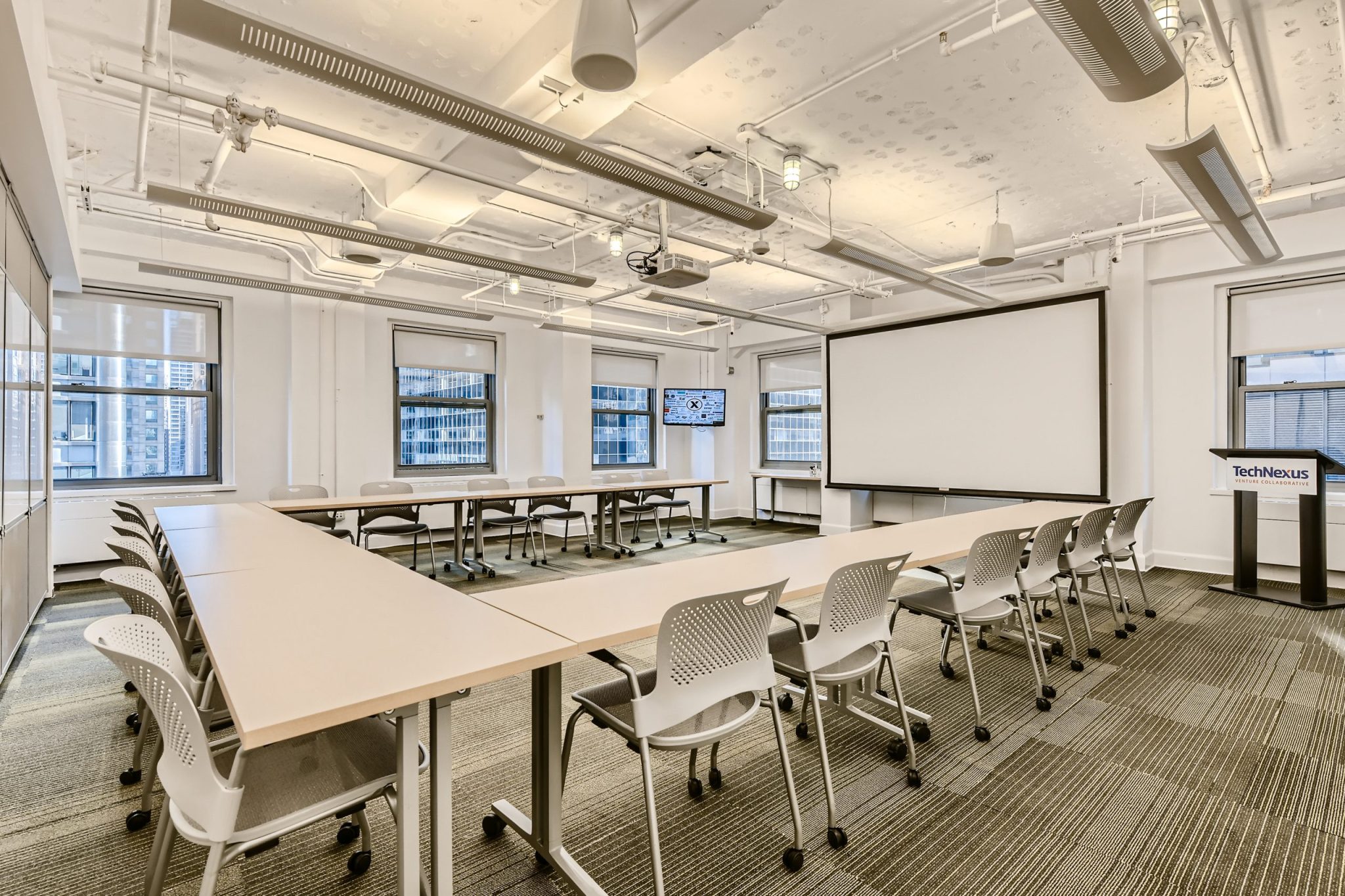 Conference Room D in the U-Shape style