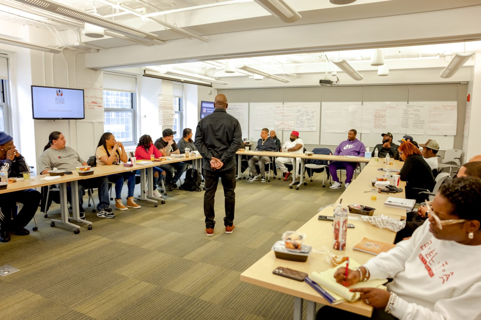 Conference Rooms A+ B in the U-Shape style